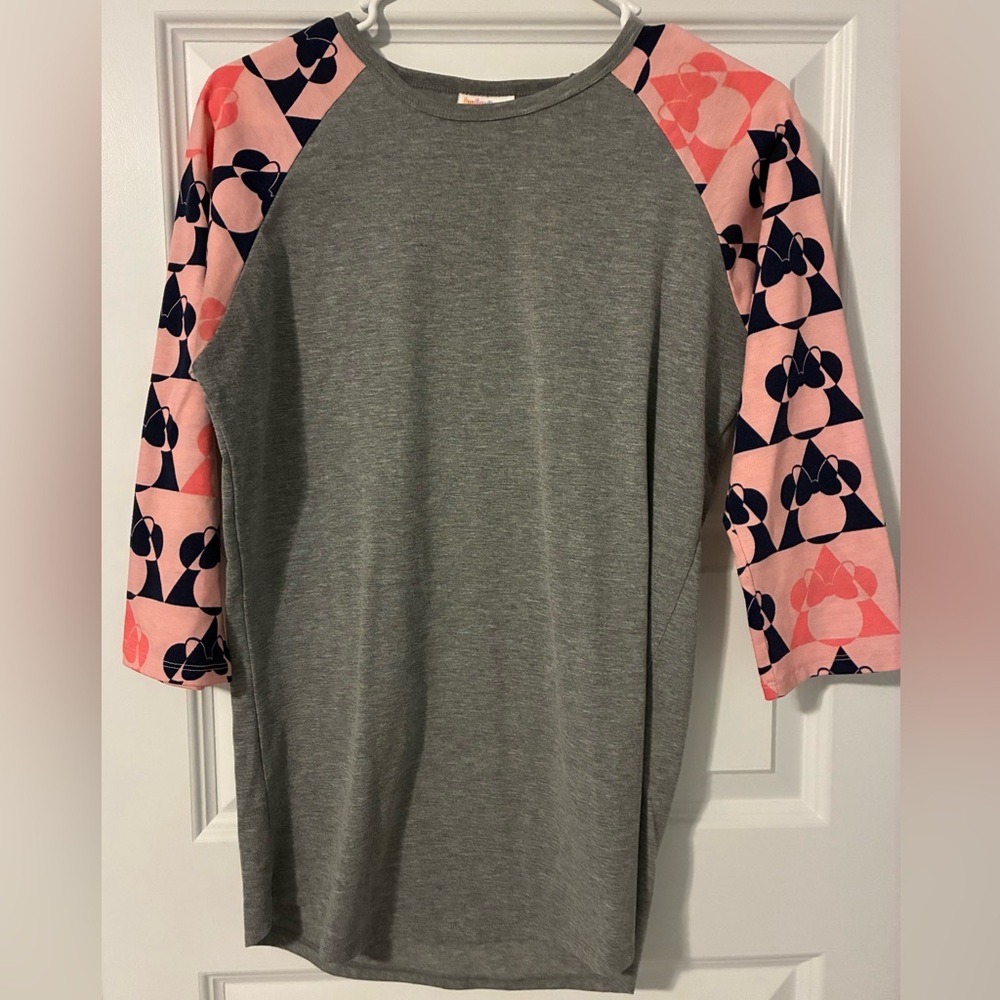 LuLaRoe Heather Gray Top